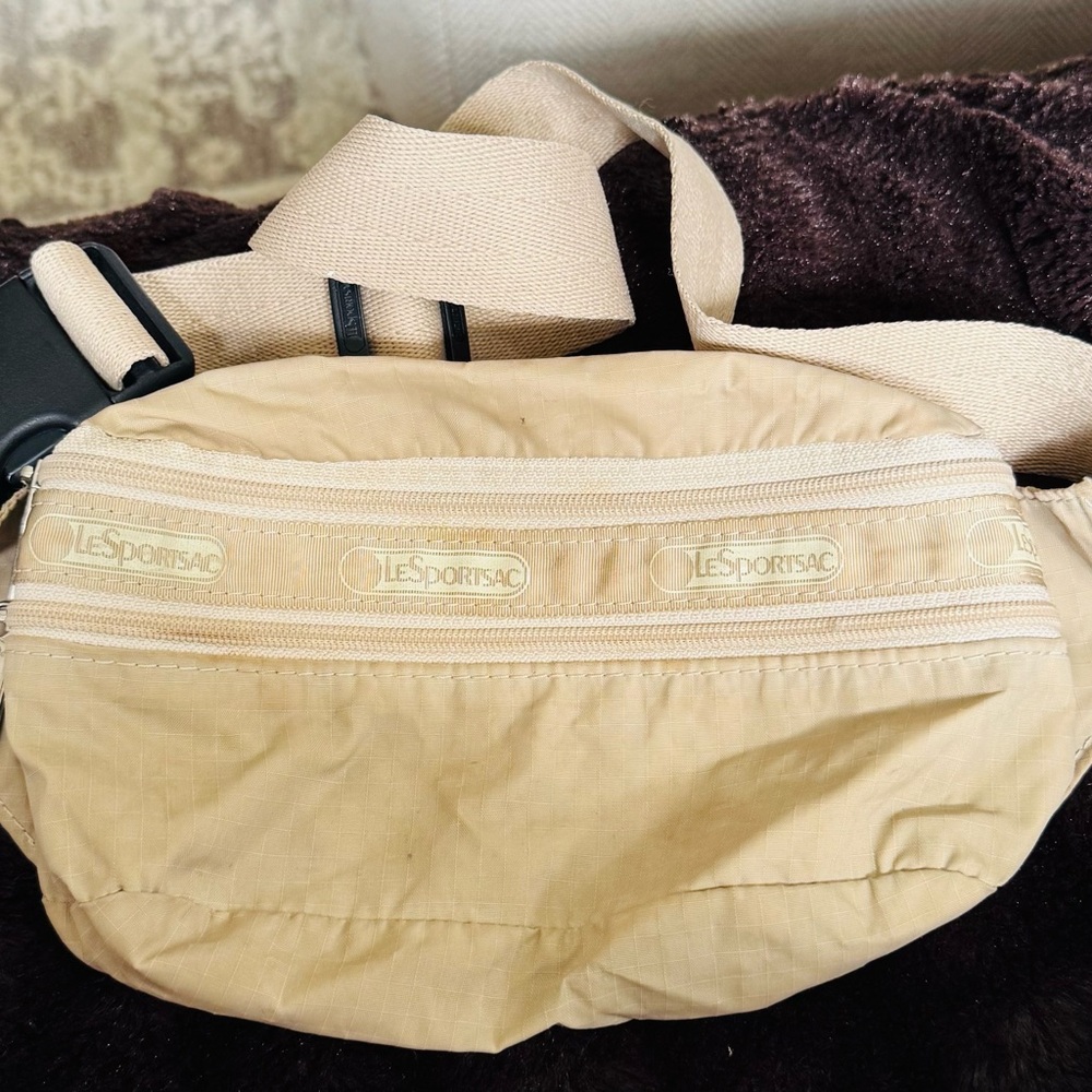 Lesportsac Tan Fanny Pack Bag